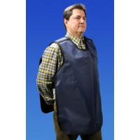 Palmero Healthcare Cling Shield Pano-Adult Dual Apron - Grey